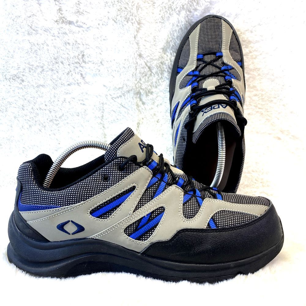 Apex Men's Sierra Hiking Shoe Extra Wide V753M Diabetic‎ Edema Sneakers Comfort